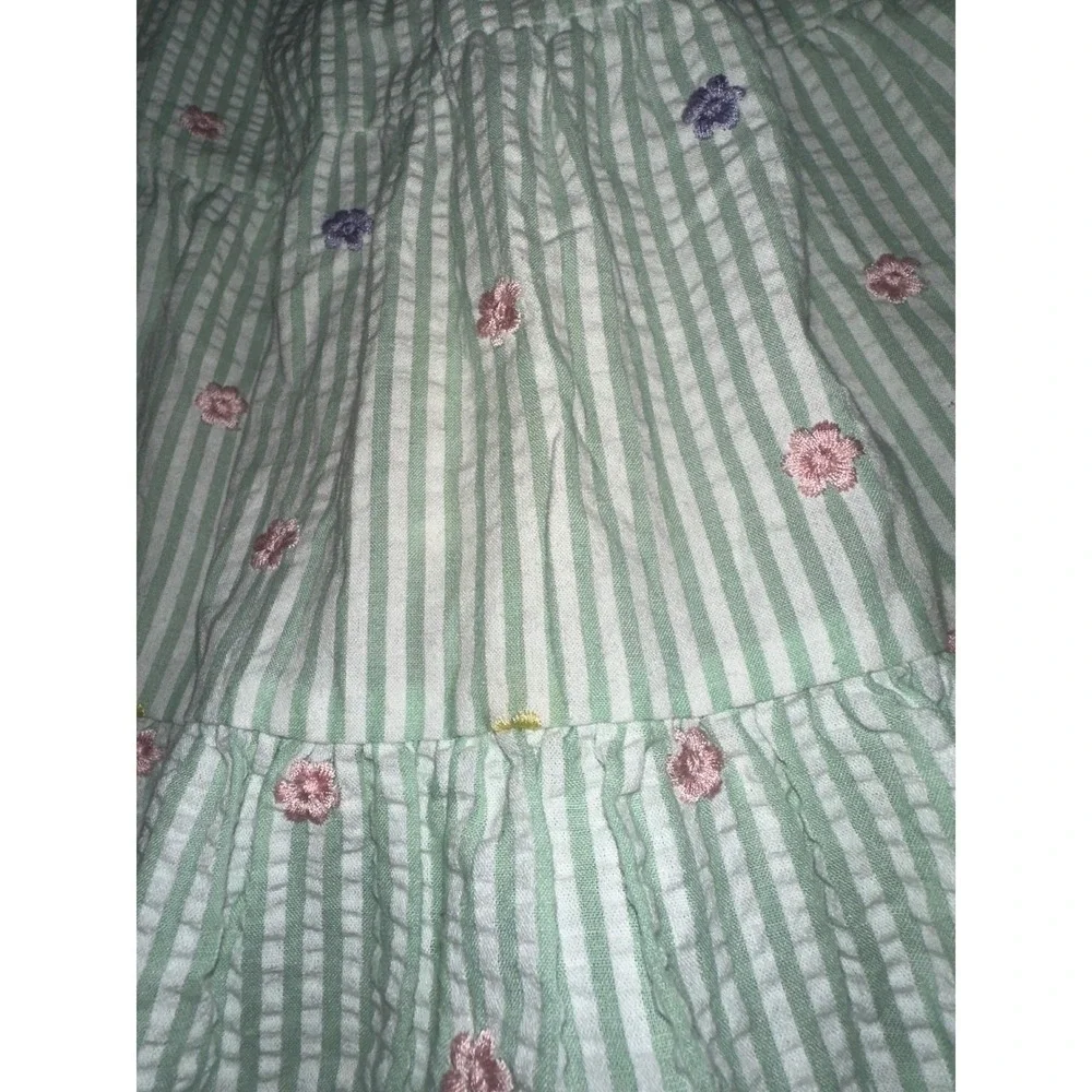 Blueberi Blvd Seersucker Sun Dress‎ Size 3T Casual Easter